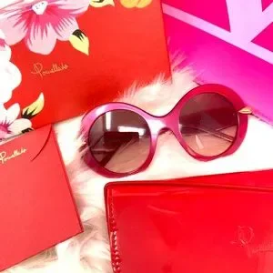 Pomellato pink sunglasses not viva magenta Pomellato | Accessories | Pomellato Pink Sunglasses Not Viva  main image 2